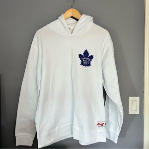 Leafs Budweiser hoodie large